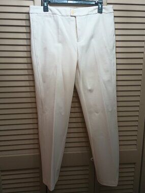 Charter Club Classic Fit White Pants Sz 10